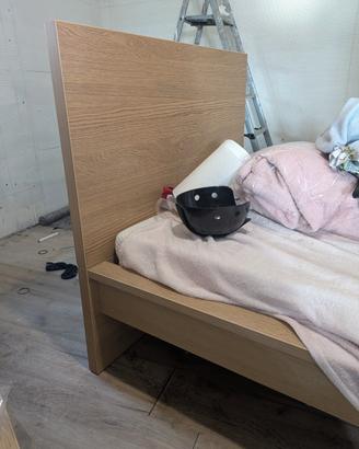 letto Ikea malm singolo 