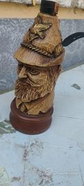 Carillon bottiglia legno