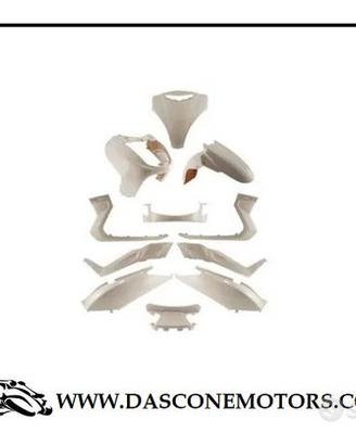 Kit carene Nuove Xmax 2005 2009 Bianco lucido