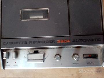 Lettore cassette vintage