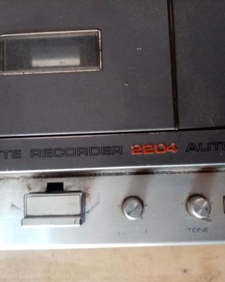 Lettore cassette vintage