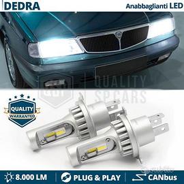Lampadine LED H4 per Fari LANCIA DEDRA 6500K 8000L
