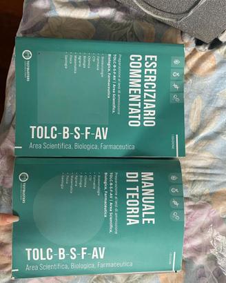 TOLC-B-S-F-AV PREPARAZIONE AL TEST DI AMMISSIONE