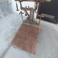 bascula agricola d'epoca 