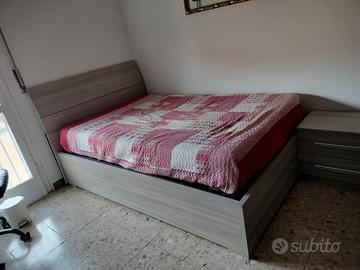 Letto contenitore 1 piazza e mezzo 