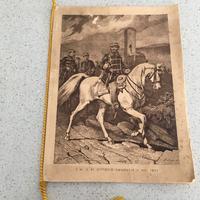 Calendario Lancieri Vittorio Emanuele II 1942