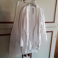 kimono arti marziali  h 130 cm