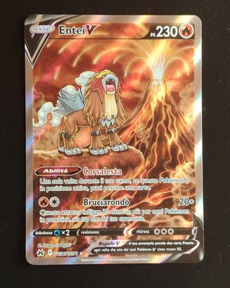 Carta Pokemon Entei V - CRZ GG36