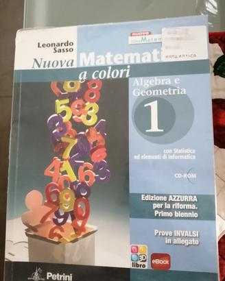 Nuova matematica a colori ed azzurra Vol 1 