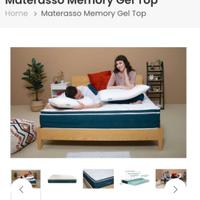 Materasso veradea memory top gel nuovo