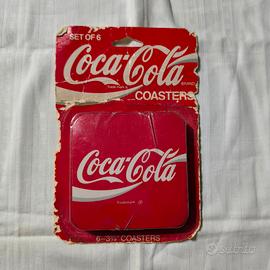 Set 6 Sottobicchieri Coca-Cola Vintage Sigillati