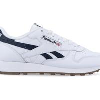 REEBOK CLASSIC LEATHER sneakers bianche blu vera p