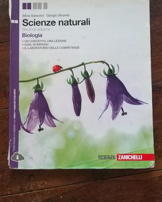 Libro scienze naturali Zanichelli
