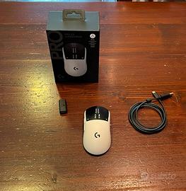 Mouse logitech g pro x2 superstrike eclisse lunare