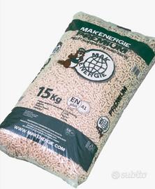 PELLET ABETE BIANCO  ENPLUS A1- Deposito gratuito.