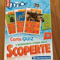 Carte quiz scoperte - gioco per bambini Clementoni