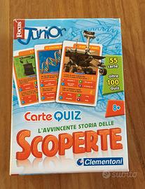 Carte quiz scoperte - gioco per bambini Clementoni