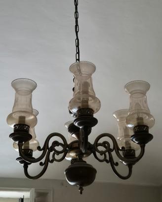 Lampadario classico stile provenzale