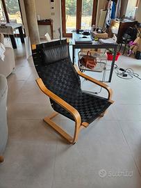 poltroncina pijang nera