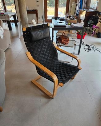 poltroncina pijang nera