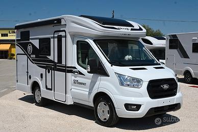 Elnagh Baron Compact 531 compatto 4 posti letto