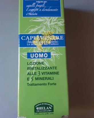 Lozione capelli uomo