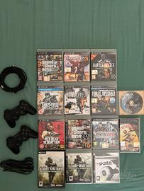 Lotto Videogiochi PS3 + Accessori Originali Sony