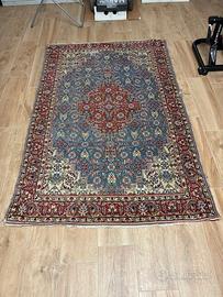 Tappeto Persiano colore rosso/azzurro