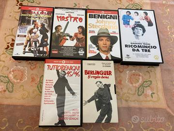 Set Benigni VHS videocassetta