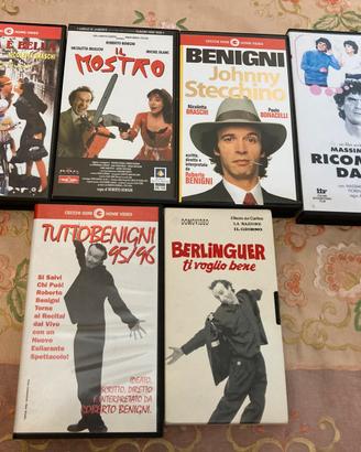 Set Benigni VHS videocassetta