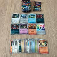 52 carte Pokémon + mini tin da collezione