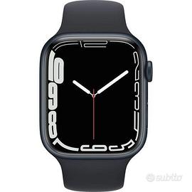 Apple Watch Serie 7, 45mm, GPS, cinturino apple
