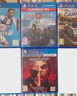 4 Videogiochi PS4