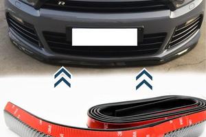 SPOILER ANTERIORE per VW SCIROCCO LAMA CARBONIO