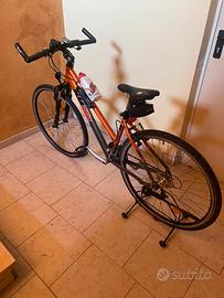 BICI MTB KTM LIFE TRACK  MET BLACK ORANGE- SHIMANO