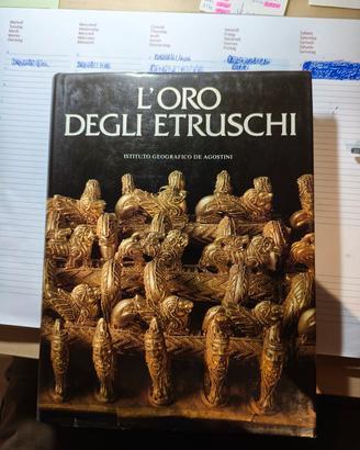 libro "l oro degli etruschi" q.nuovo
