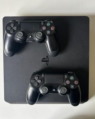 PS4 Slim 1TB + controller originali + giochi
