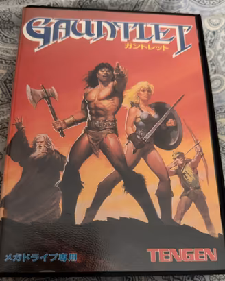 Sega Megadrive Gauntlet Japan completo
