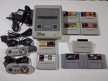 Super Nintendo Snes PAL + 9 GIOCHI