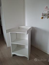 Fasciatoio/Libreria Ikea Smagora con materassino