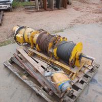 Motore elettrico con verricello.