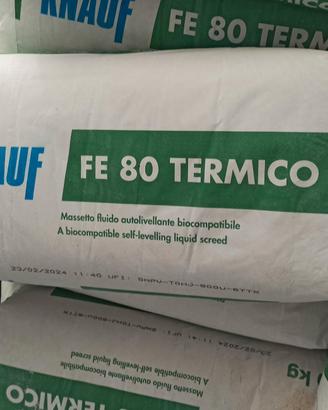 Massetto premiscelato Knauf FE 80 Termico 