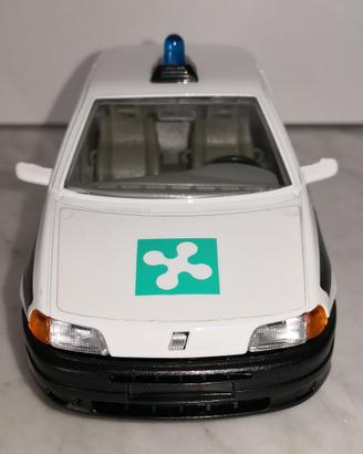 FIAT PUNTO POLIZIA MUNICIPALE, 1/24 BURAGO