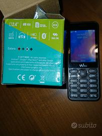 Telefonino cellulare non usato con carica  bateria