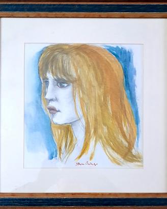 Bruno Caruso  : :Ragazza dai capelli rossi. 