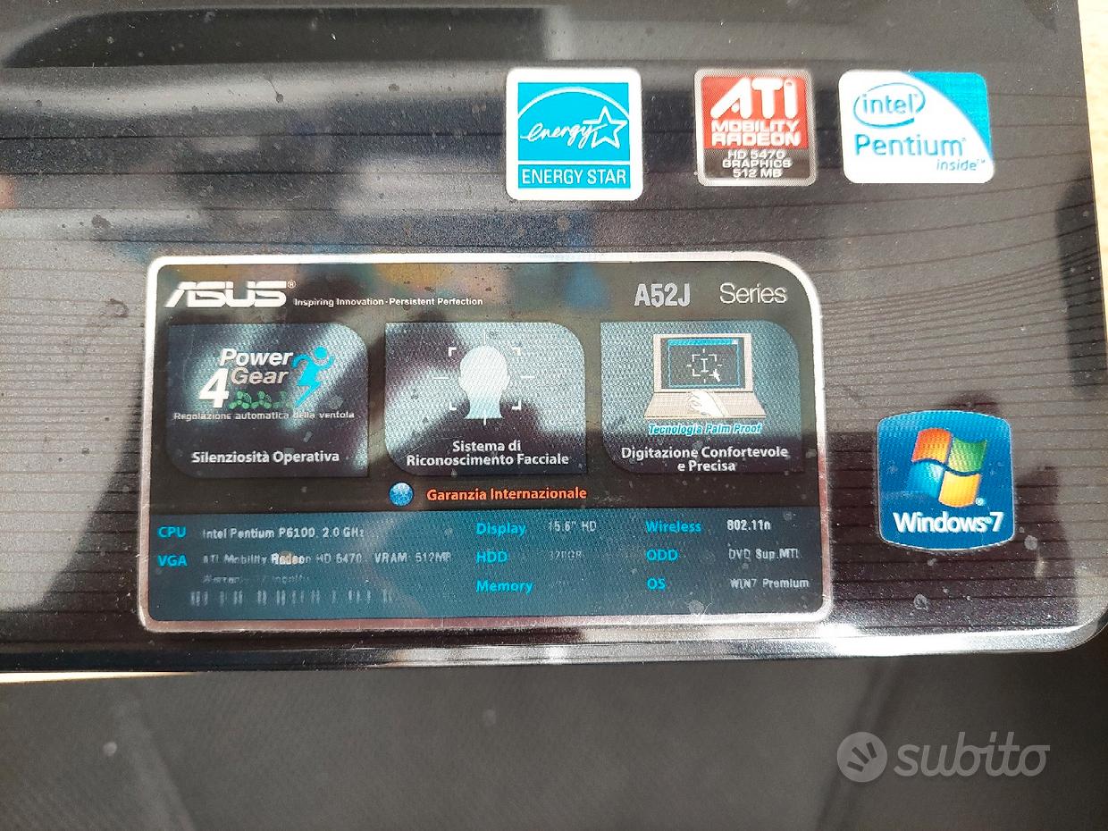 Asus a52j Usato e ricondizionato