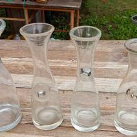 Misure in vetro  da  osteria periodo  del re