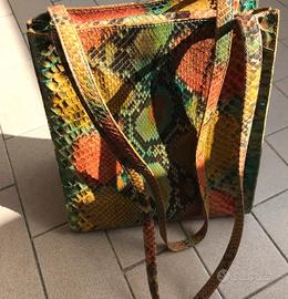 Borsetta in pitone Mauro Volponi