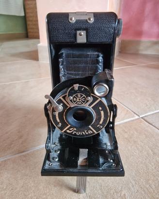 vintage macchina fotografica a soffietto