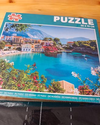 puzzle 1000 pezzi con tappetino 